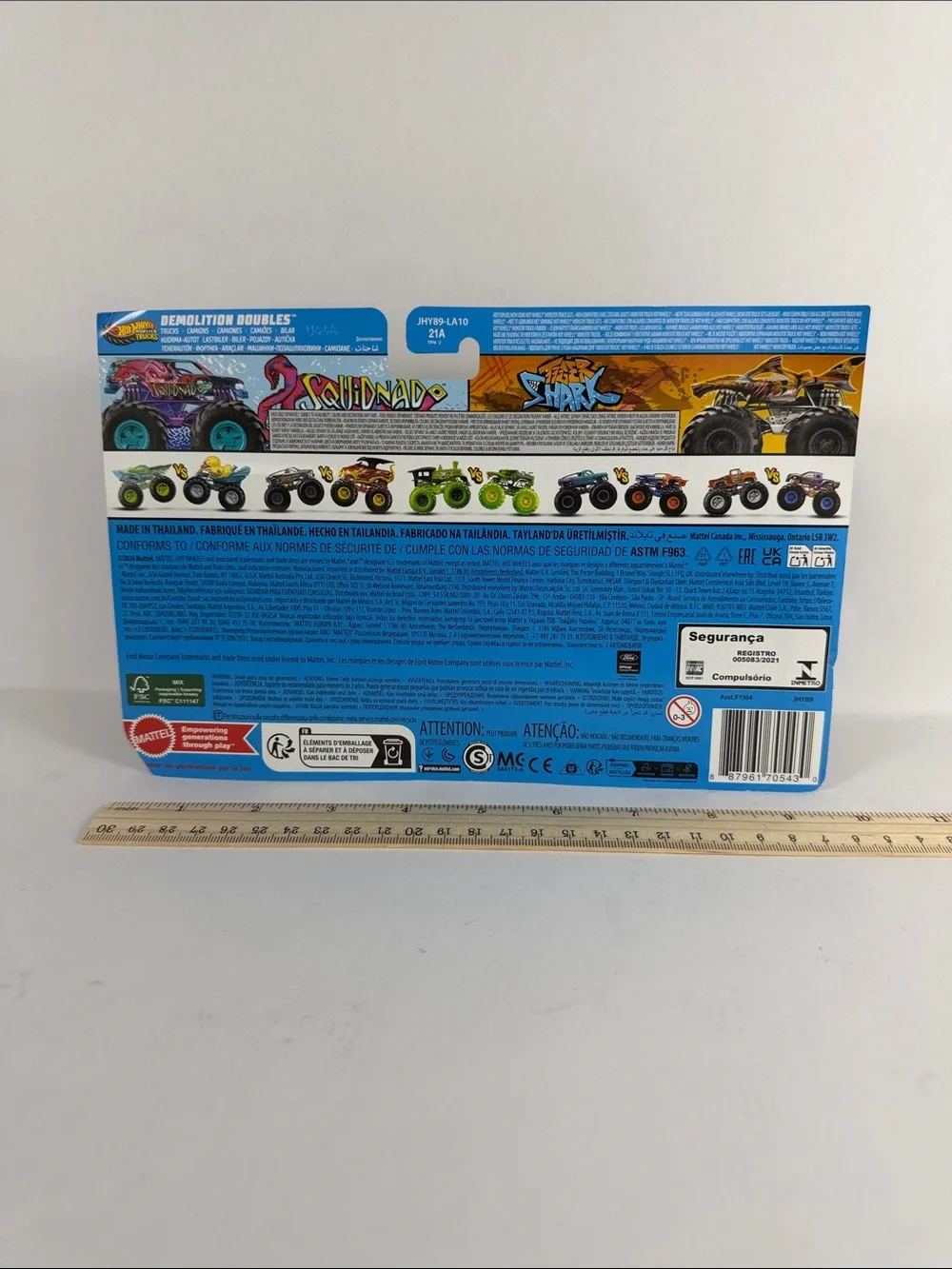 Last One Hot Wheels Demolition Doubles Squidnado & HE Tiger Shark
